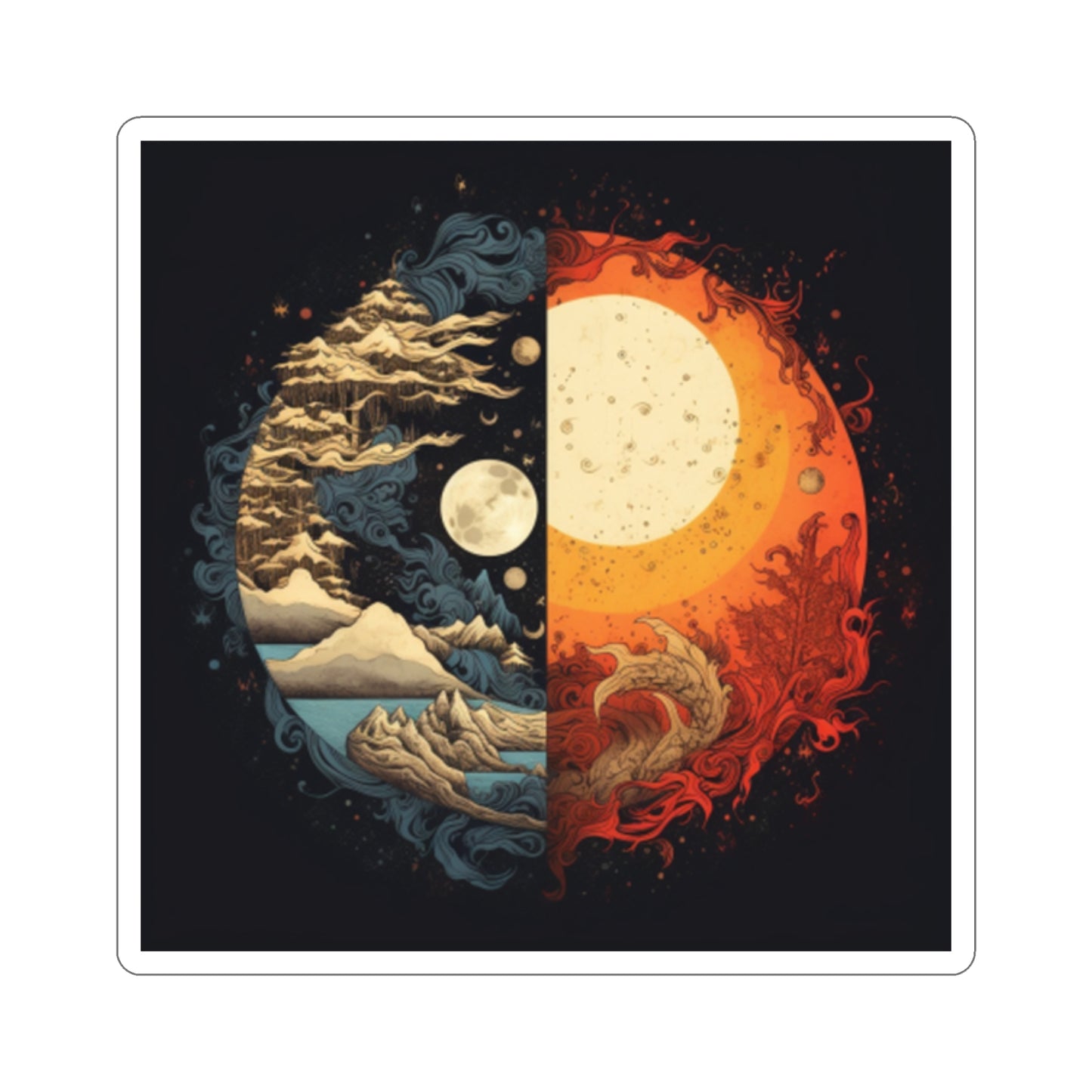 Ying-Yang and Sun - Moon